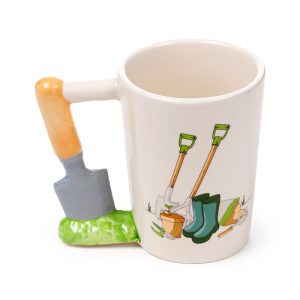 Garden Mug - Spade Shaped Handle