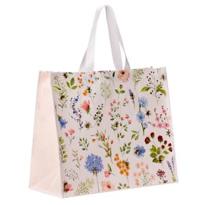 Wildflower Reusable Shopping Bag