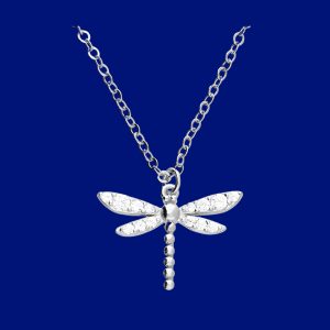 Sterling Silver Dragonfly Necklace